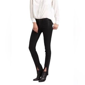 J Brand Black Coat Steal Split Ankle Jeans